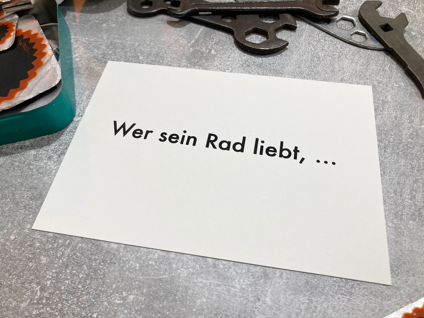 Wer sein Rad liebt | Karte