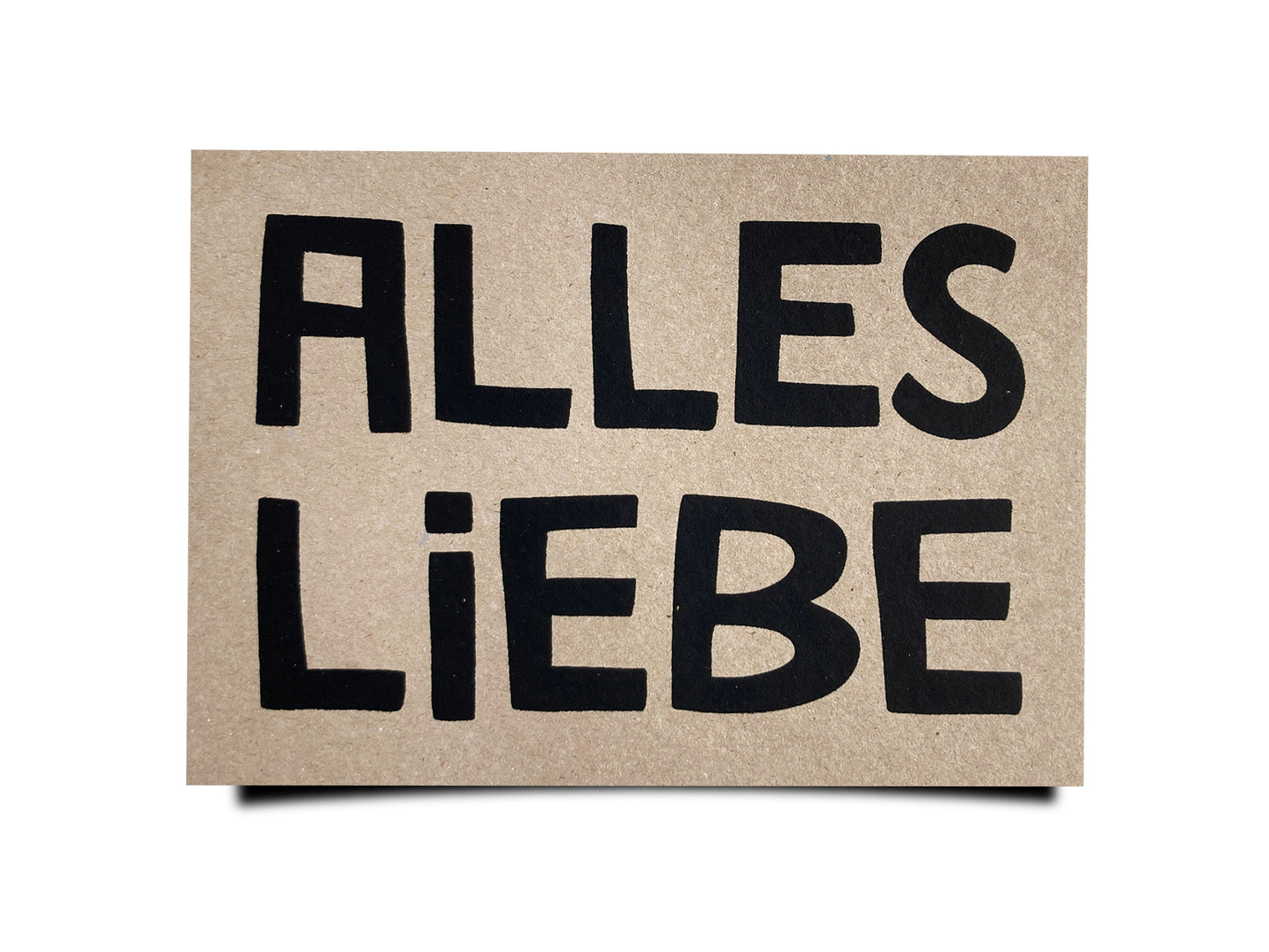 Alles Liebe | Karte