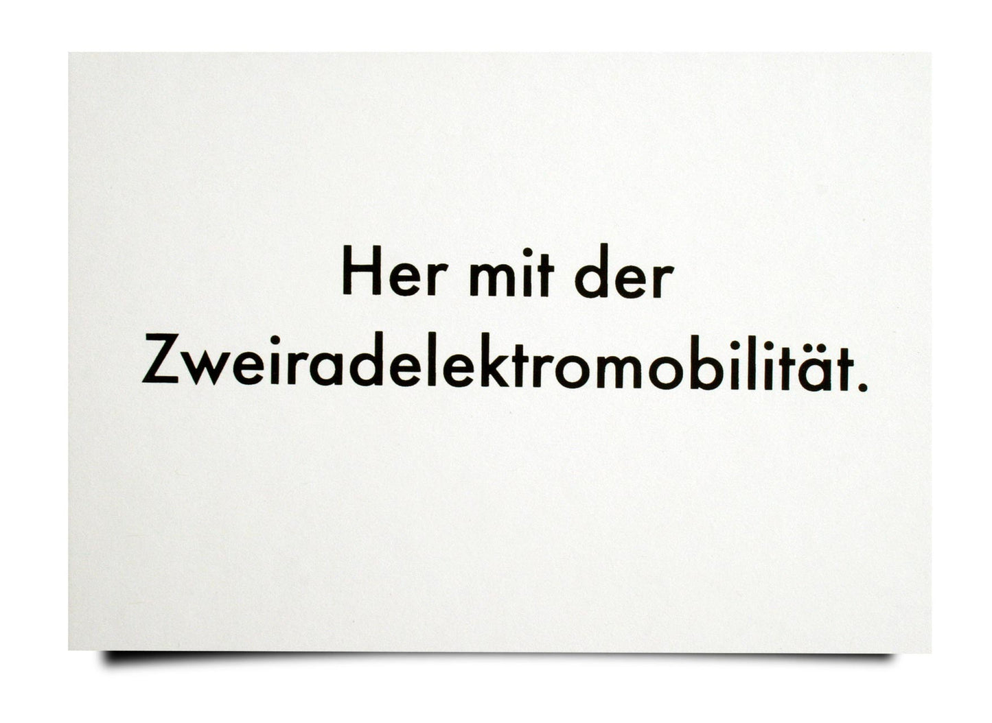 Her mit der Zweiradelektromobilität | Karte