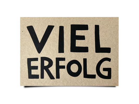 Viel Erfolg | Karte
