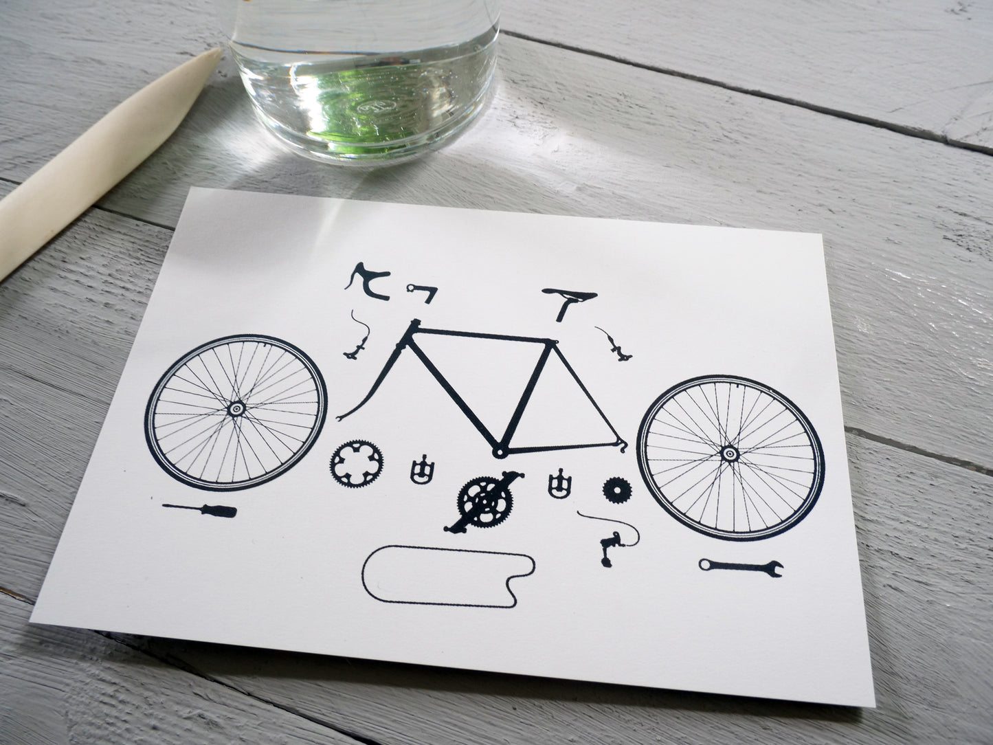 Fahrrad Teile | Doppelkarte