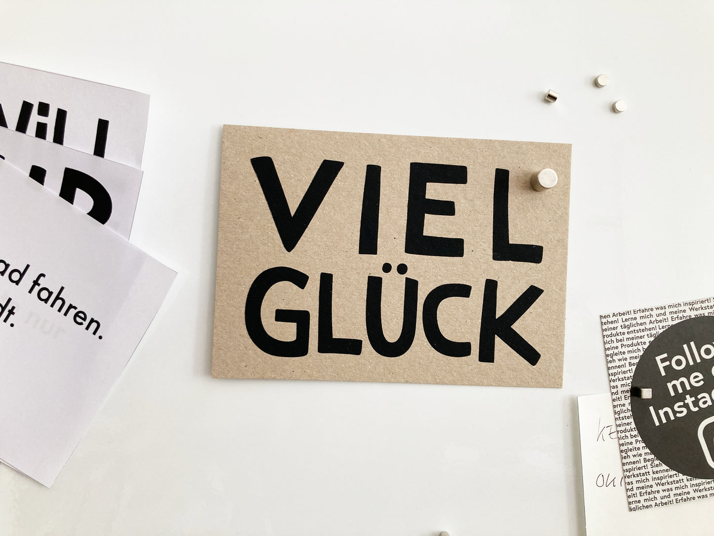 Viel Glück | Karte